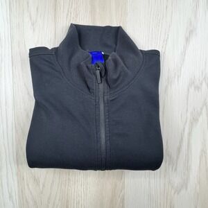 Kit And Ace Friday 1/4 Zip Pullover Men's Size M Medium Black